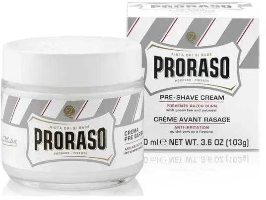 Proraso Sensitive Skin Pre Shave Cream Kremas prieš skutimąsi, 100 ml