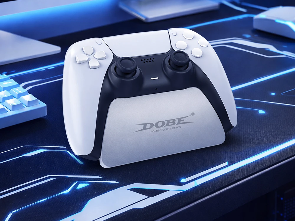 Ps5 „dual sense“ pultelio laikiklis, ekspozicinis stovas (Ekspozicinė prekė)