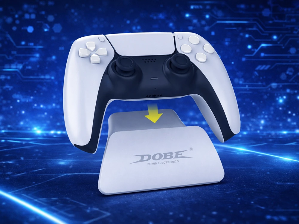 Ps5 „dual sense“ pultelio laikiklis, ekspozicinis stovas (Ekspozicinė prekė)