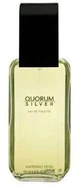 Antonio Puig Quorum Sidabrinis EDT tualetinis vanduo vyrams, 100 ml