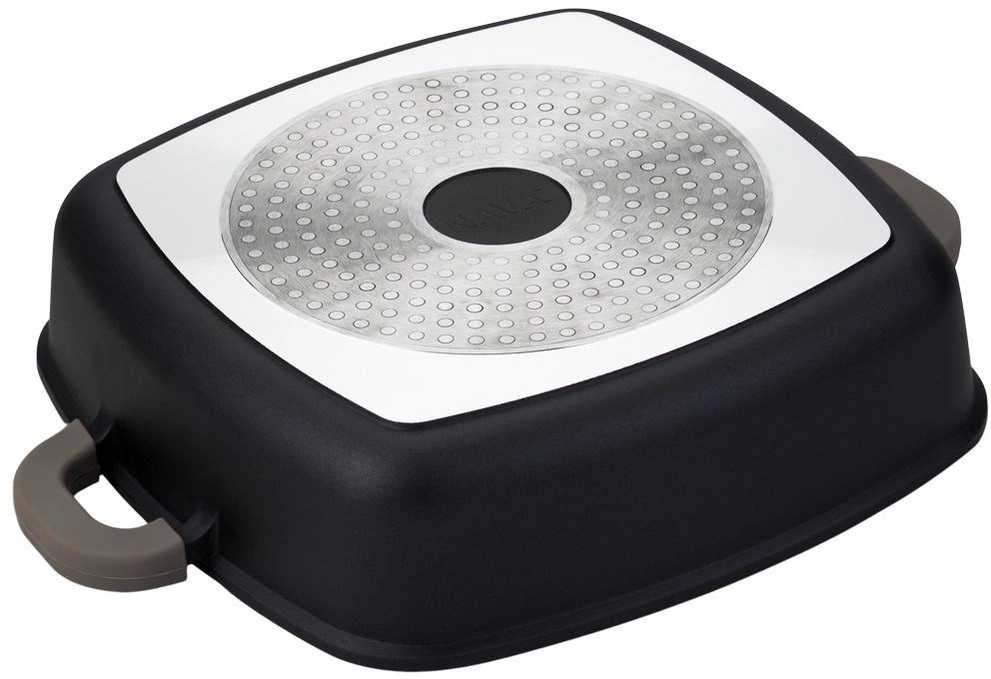 Nava Puodas granitas su stikliniu dangteliu FUNTZIO 28 cm, 4,7 l