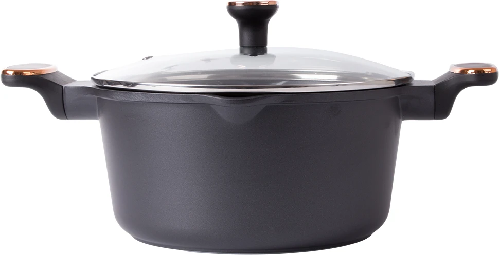 Puodas su dangčiu 4,55L