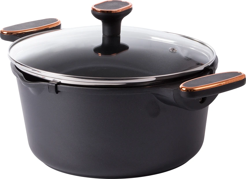 Puodas su dangčiu 4,55L