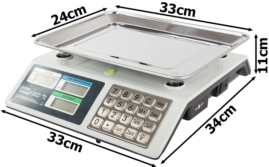 Svarstyklės 40 kg