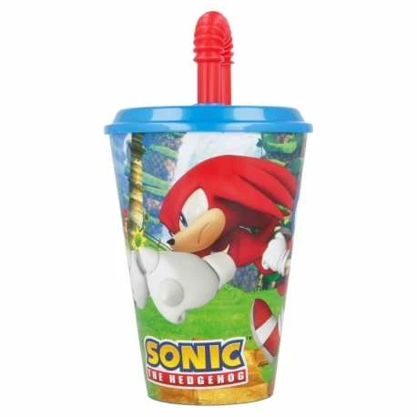 Stor Puodelis su šiaudeliais 430 ml Sonic