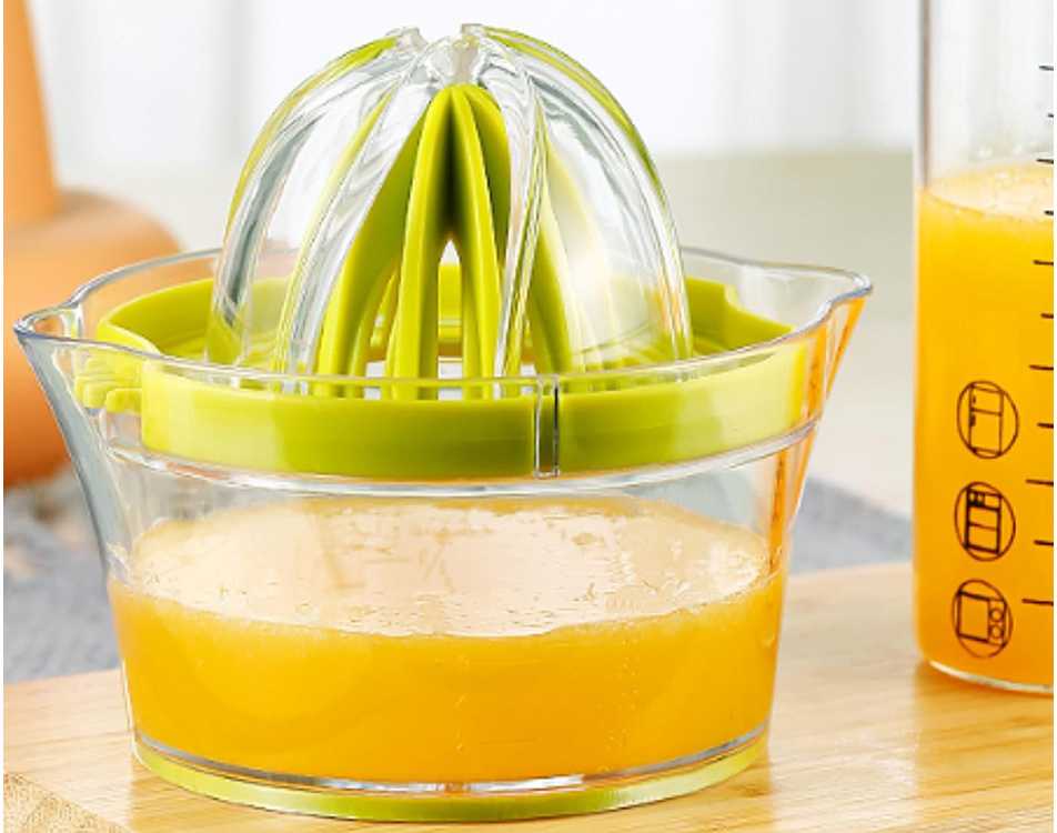 Rankinė citrusinių vaisių sulčiaspaudė, 400 ml, žalia