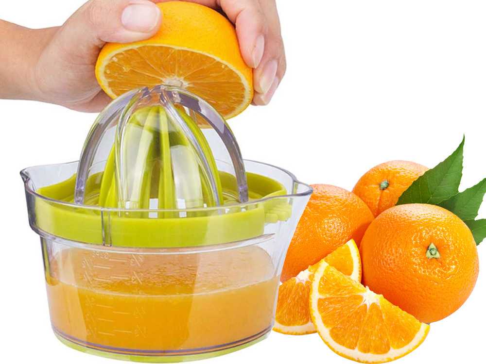 Rankinė citrusinių vaisių sulčiaspaudė, 400 ml, žalia