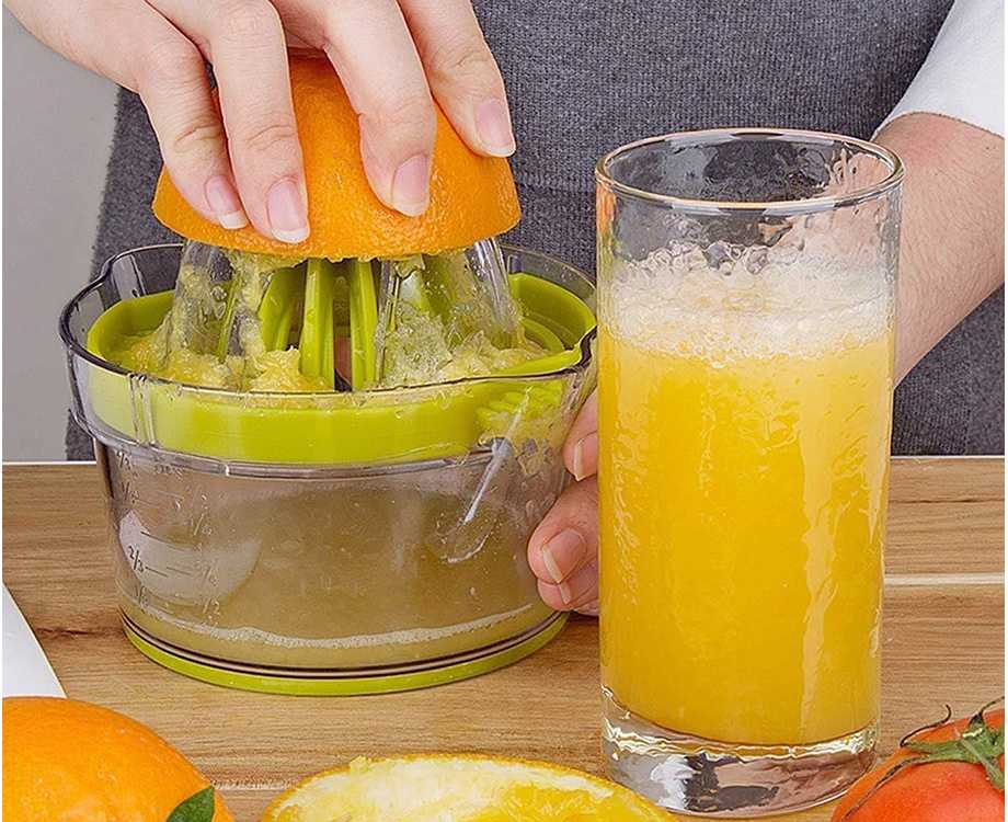 Rankinė citrusinių vaisių sulčiaspaudė, 400 ml, žalia
