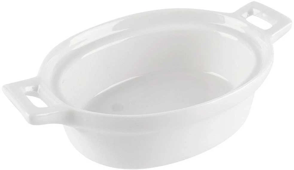 Excellent Houseware Ramekins porcelianinė balta 120 ml 3 vnt.