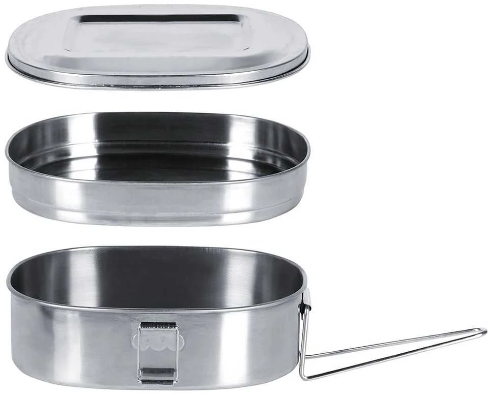 RedCliffs Maisto talpa Pusryčių dėžutė 350/900 ml, 2 dalių, nerūdijančio plieno