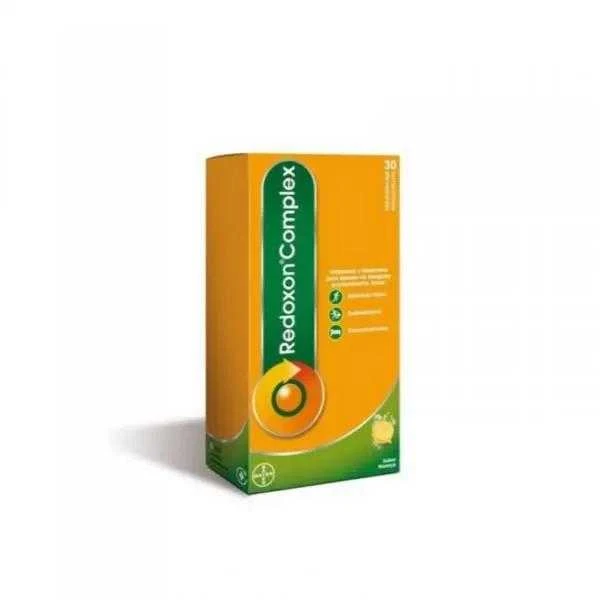 "Redoxon Complex" 30 putojančių tablečių Oranžinis