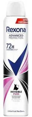 dezodorantas Rexona Invis Pure Sp 200 72 H
