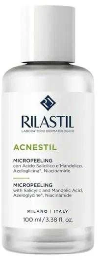 Rilastil Acnestil Micropeeling šveitiklis skirtas riebiai į aknę linkusiai odai 100ml