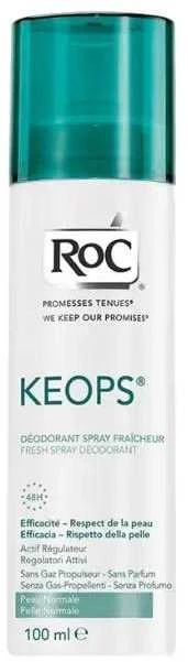 Roc Keops dezodorantas su žaliu dangteliu