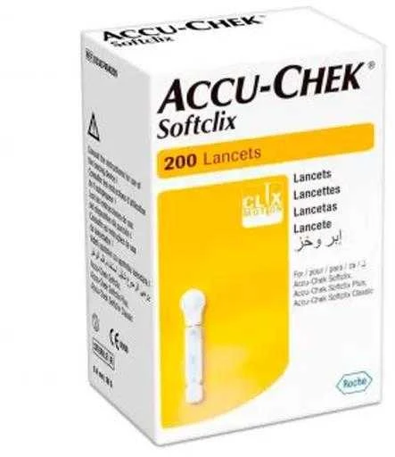 „Roche Softclix II“ 200 vnt.