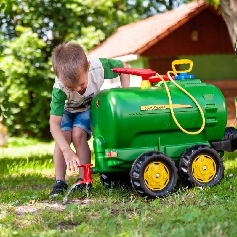 Rolly Toys Traukinys Cisternas John Deere Dviejų Ašių 30l