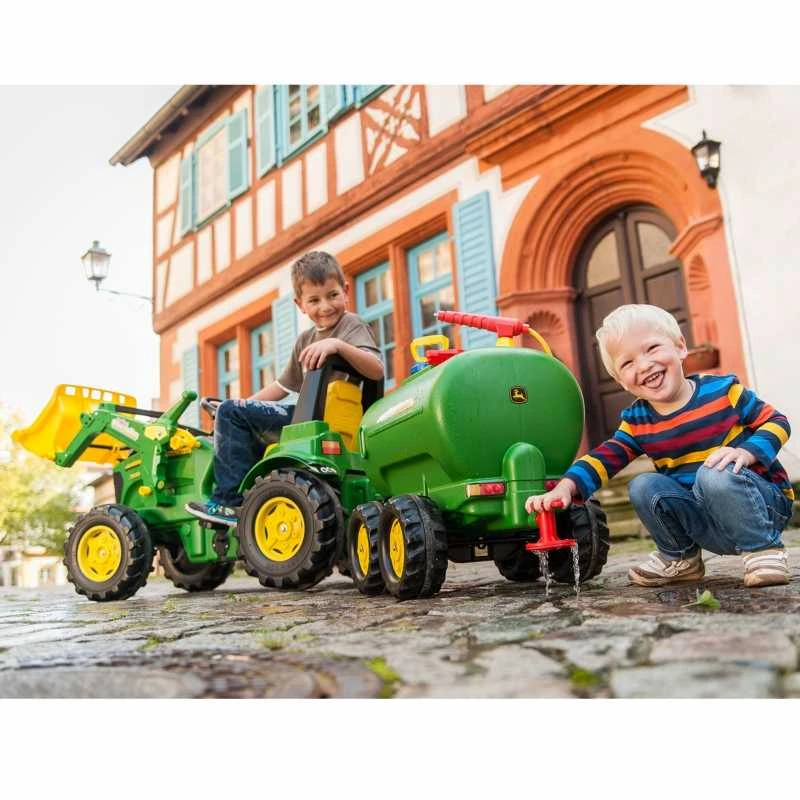 Rolly Toys Traukinys Cisternas John Deere Dviejų Ašių 30l