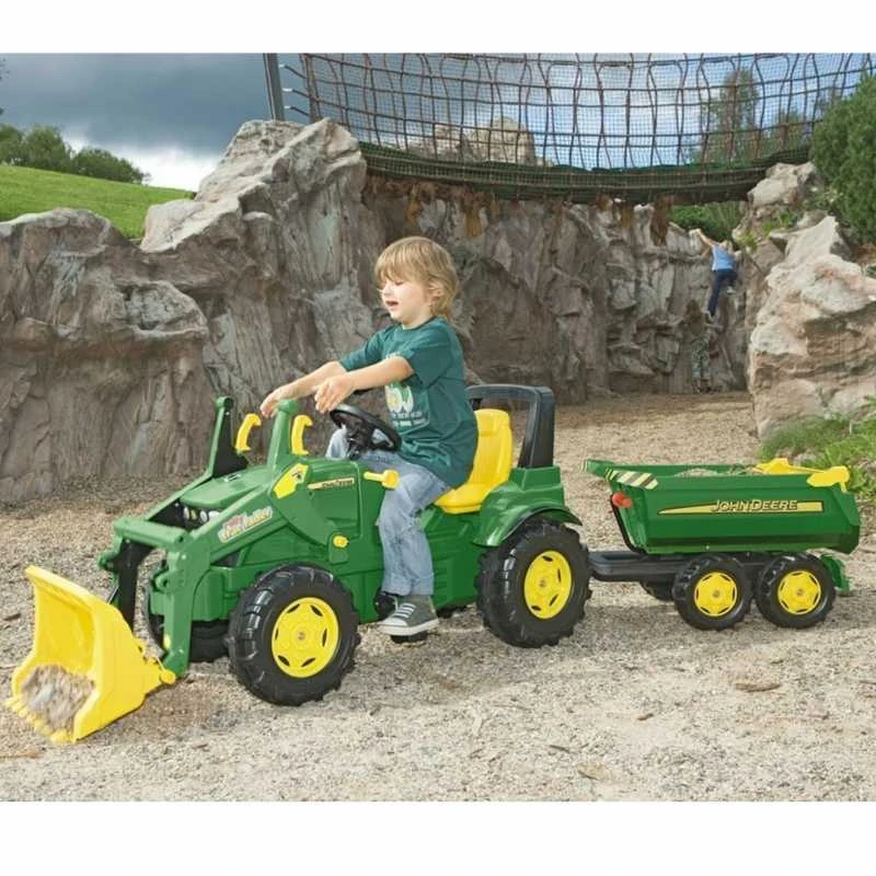 Rolly Toys „Rolly Toy RollyTrailer“ tracheris Halfpipe John Deere