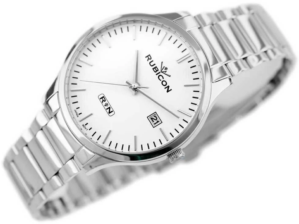 VYRIŠKAS LAIKRODIS RUBICON RNDD60 (zr078a) - plieno
