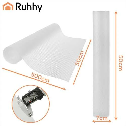 Anti-slip mat baltas 500x50 Ruhhy 24897