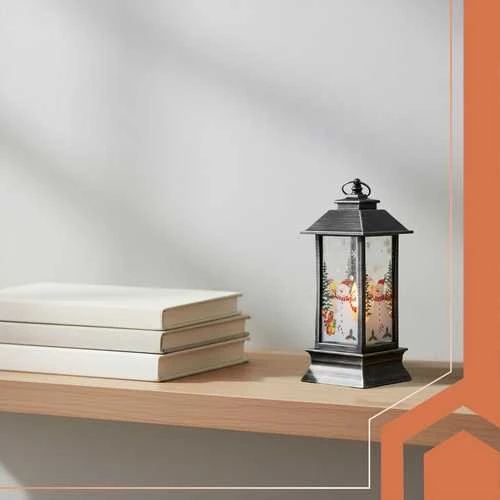 Sidabrinis LED Christmas Lantern Ruhhy 26755
