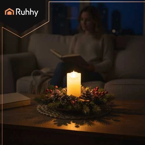LED žvakė Ruhhy 12,5 cm
