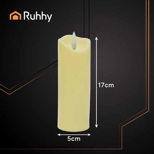 LED žvakė Ruhhy 26720, 17x5 cm