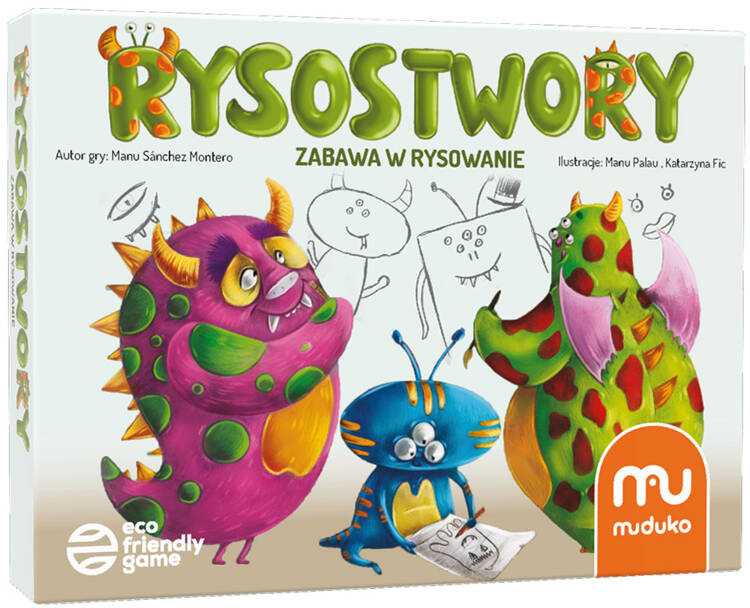 muduko Žaidimo būtybių kūrybinis piešimo malonumas GR0641