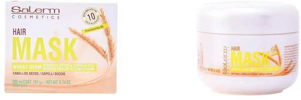 Salerm Cosmetics Wheat Germ plaukų kaukė, 200 ml