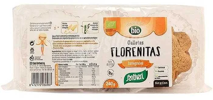 Santiveri Organic Florenitas sausainiai 240g