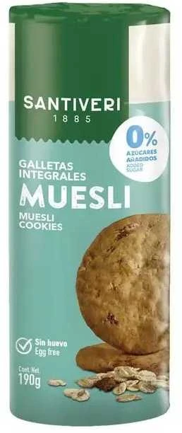 Santiveri Müsli sausainiai 190g