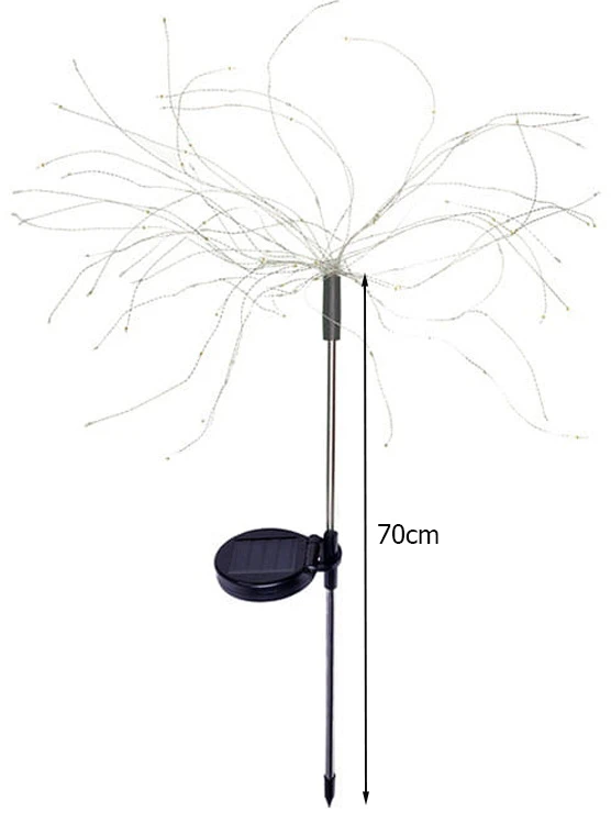 SAULĖS LED SODO LEMPA FAIRY LIGHT ANT KEPTUVĖS SODUI