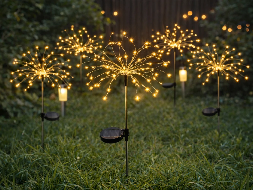 SAULĖS LED SODO LEMPA FAIRY LIGHT ANT KEPTUVĖS SODUI