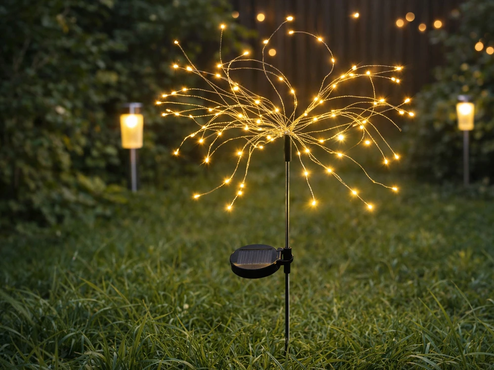 SAULĖS LED SODO LEMPA FAIRY LIGHT ANT KEPTUVĖS SODUI