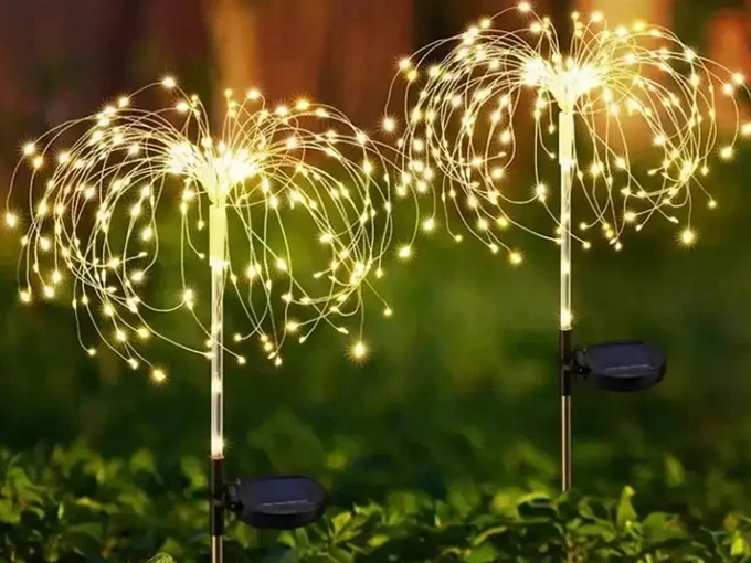 SAULĖS LED SODO LEMPA FAIRY LIGHT ANT KEPTUVĖS SODUI