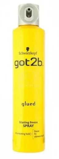 Schwarzkopf Got2b Glued Blasting Freeze Purškiklis Plaukų lakas