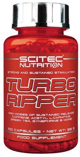Scitec Turbo Ripper 100 Kapsulės