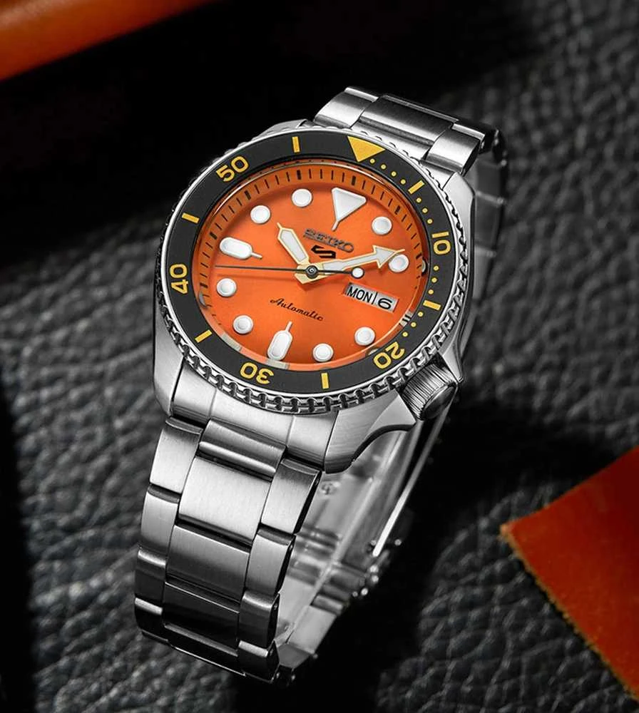 SEIKO 5 Sports vyriškas laikrodis SRPD59K1 automatinis + dėžutė