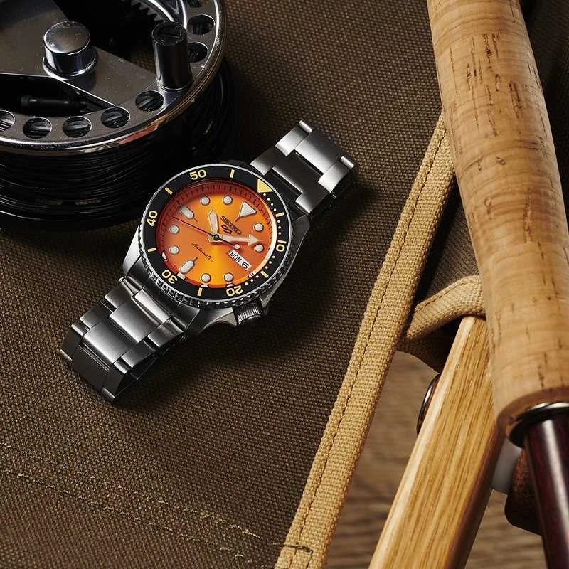 SEIKO 5 Sports vyriškas laikrodis SRPD59K1 automatinis + dėžutė