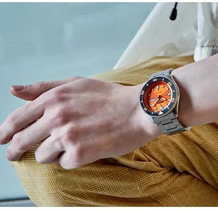 SEIKO 5 Sports vyriškas laikrodis SRPD59K1 automatinis + dėžutė