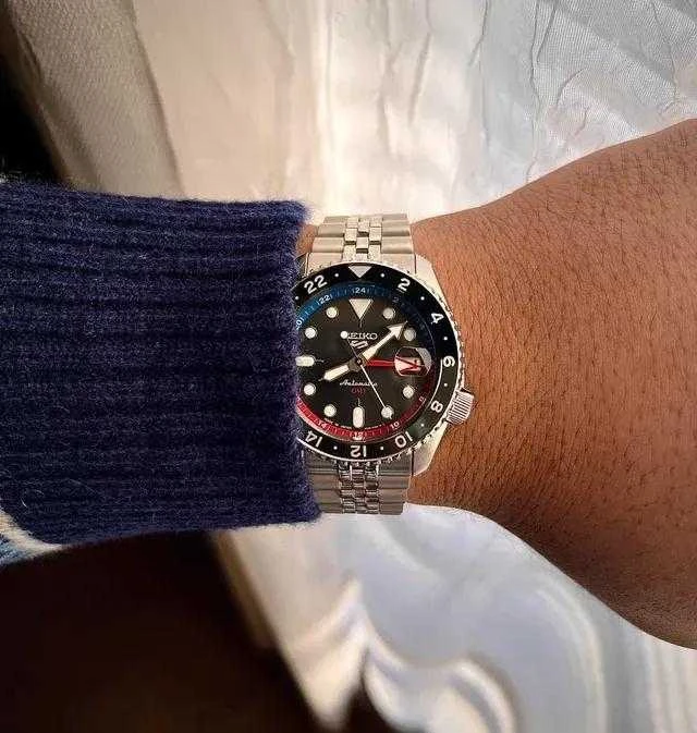 Vyriškas laikrodis Seiko 5 Sports SSK019, 43 mm, automatinis, su dėžute
