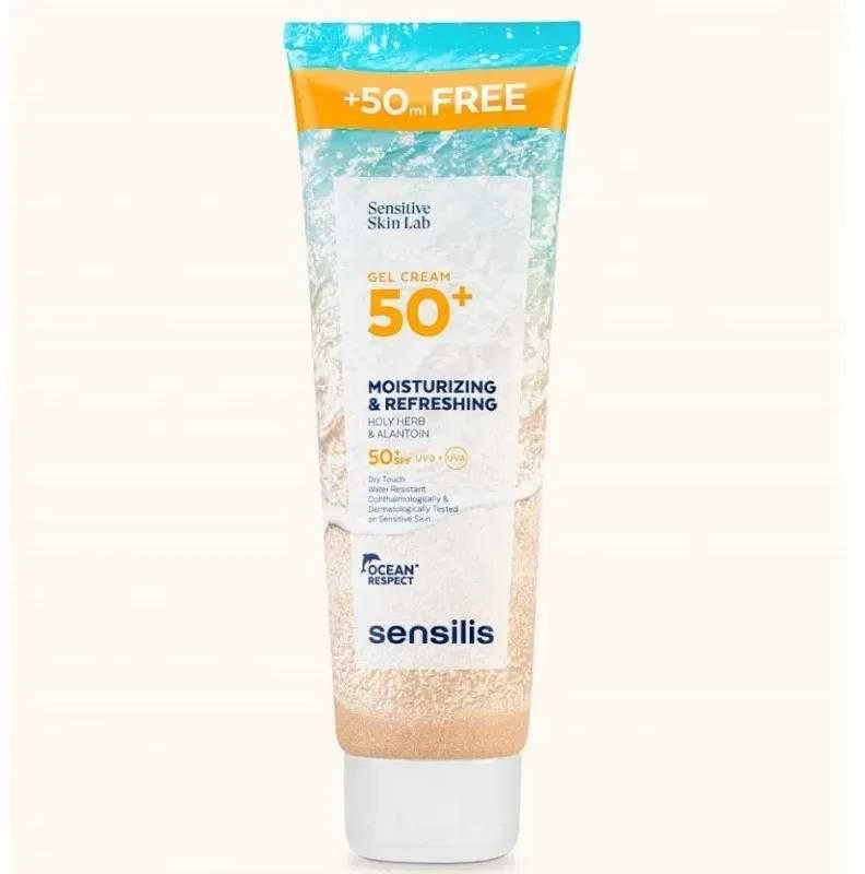 Sensilis Fotoprotector Gel Kreminis apsaugantis nuo saulės kūno kremas Spf50+ 250ml