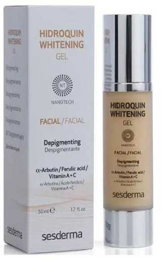 Sesderma Hidroquin Whitening Gel balinamasis gelis, 50 ml