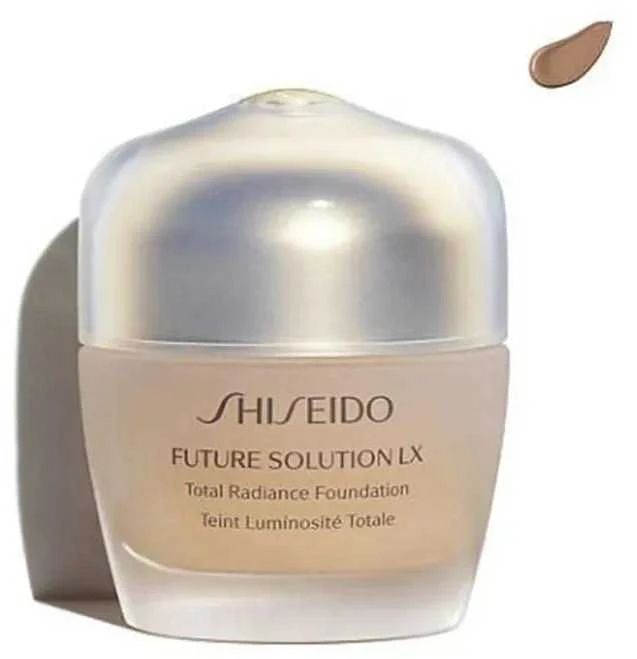 Shiseido Future Solution LX Total Radiance Foundation jauninamasis makiažo pagrindas SPF 15, atspalvis: Neutral 3, 30 ml