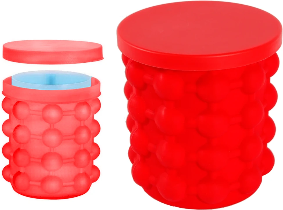 Silikoninė ledo formelė kibirėlis, 14 cm