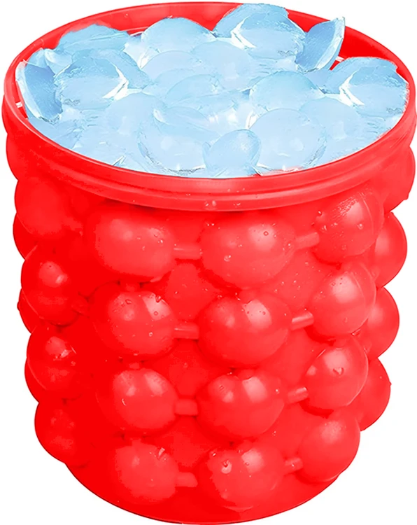 Silikoninė ledo formelė kibirėlis, 14 cm