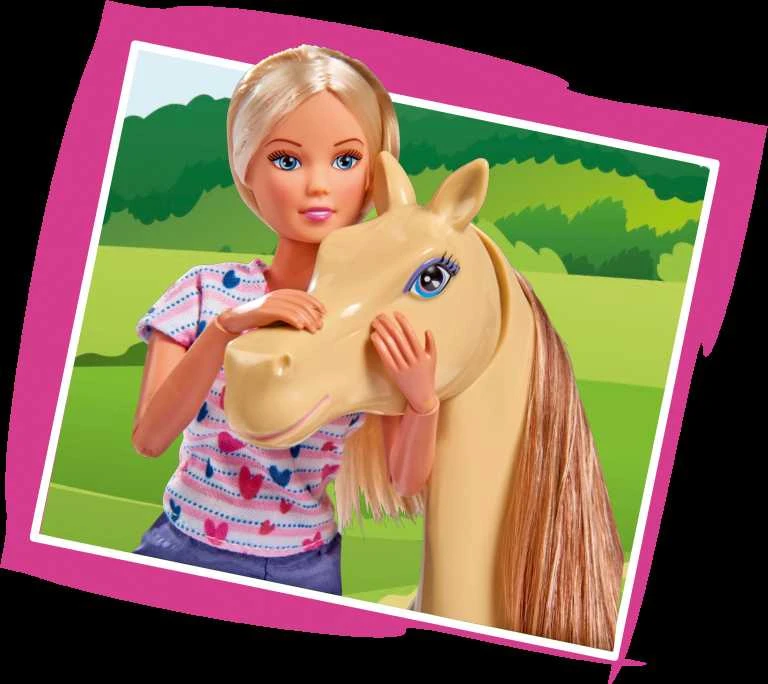 „Simba Steffi Love Doll“ su arkliu su aksesuarais