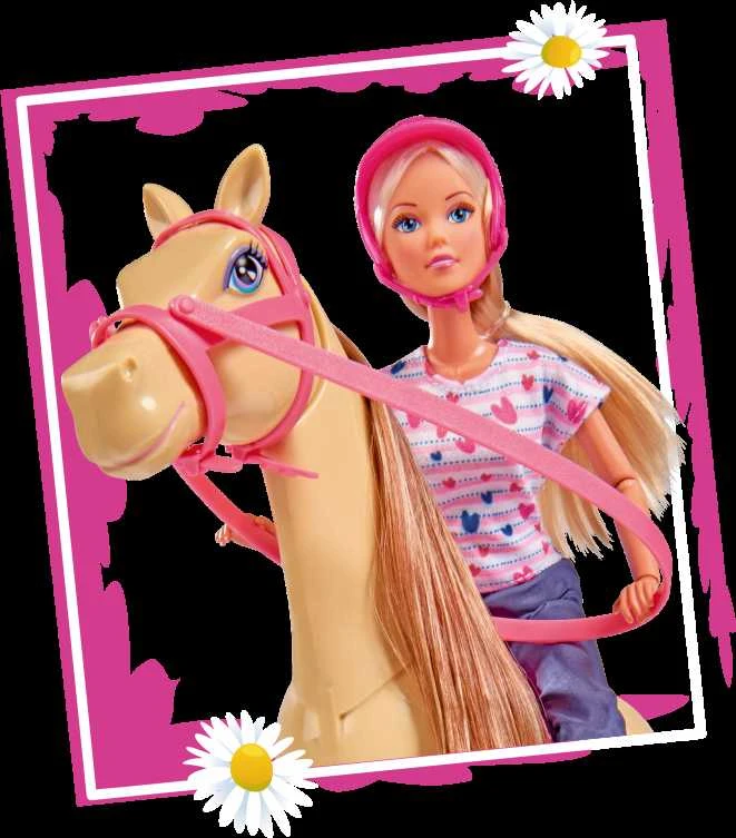 „Simba Steffi Love Doll“ su arkliu su aksesuarais