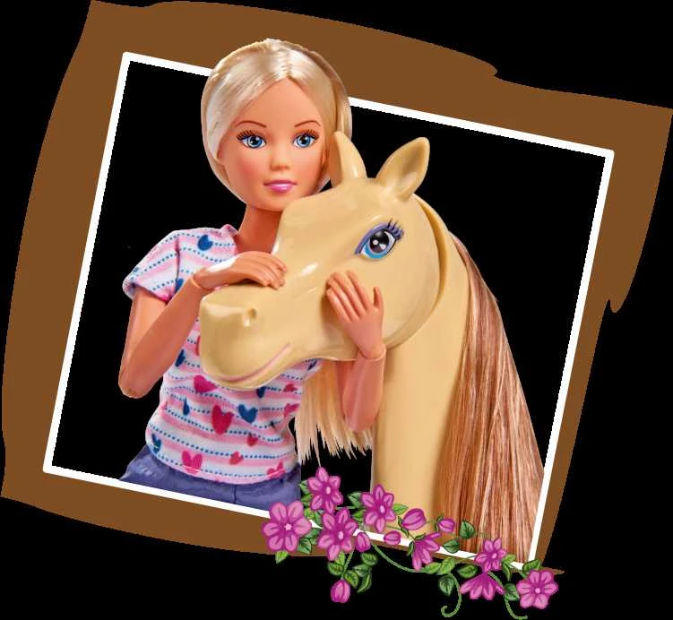 „Simba Steffi Love Doll“ su arkliu su aksesuarais