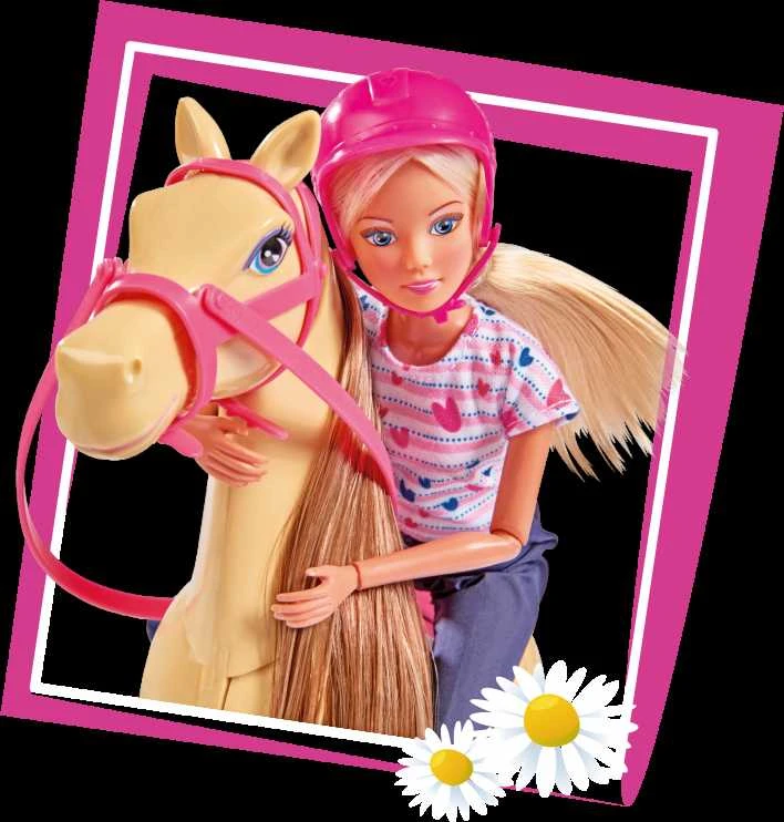 „Simba Steffi Love Doll“ su arkliu su aksesuarais